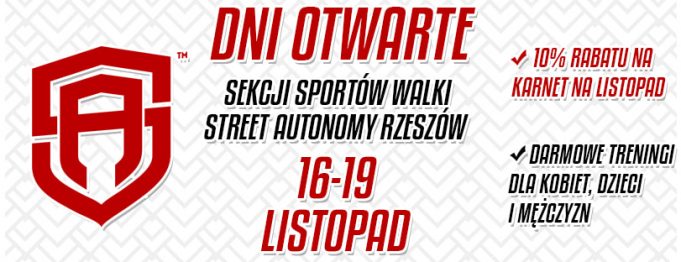 street autonomy rzeszów - sekcja sportów walki